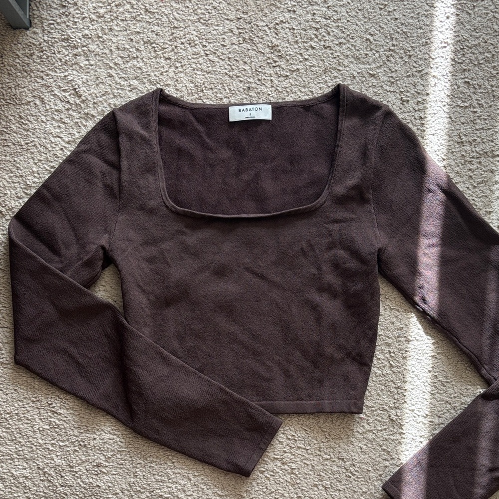 Aritzia Sculpt Knit Longsleeve